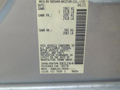 Used 2023 Nissan Altima 2.5 SV FWD image 26