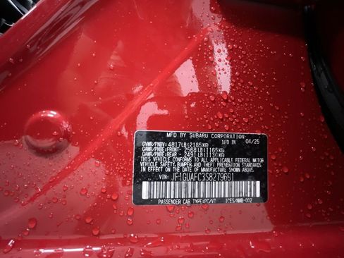 New 2025 Subaru Impreza 2.0i Sport image 14