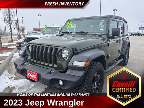 Used 2023 Jeep Wrangler Sport S image 1