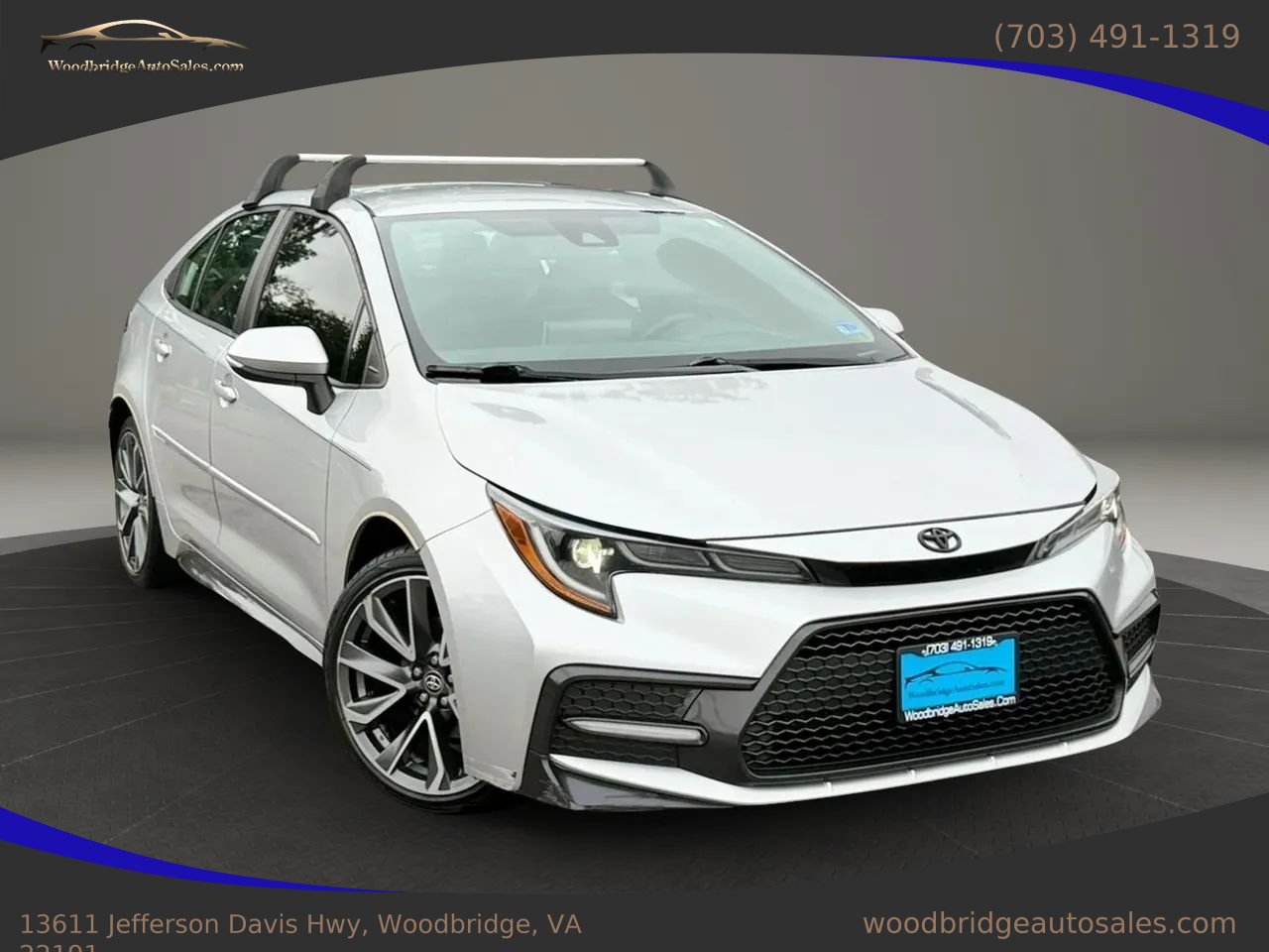 Used 2021 Toyota Corolla SE FWD image 1