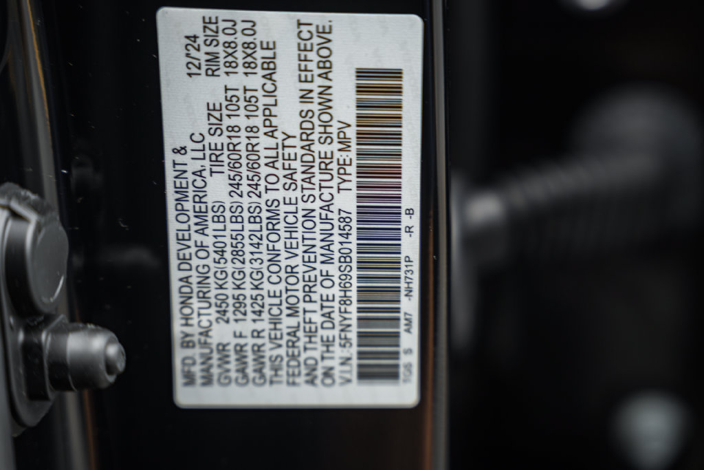 Certified 2025 Honda Passport TrailSport image 45