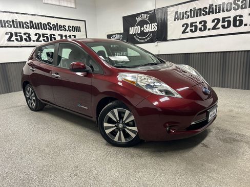 Used 2016 Nissan Leaf SL w/ Premium Package FWD image 1
