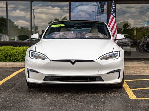 Used 2021 Tesla Model S Plaid AWD/4WD image 2