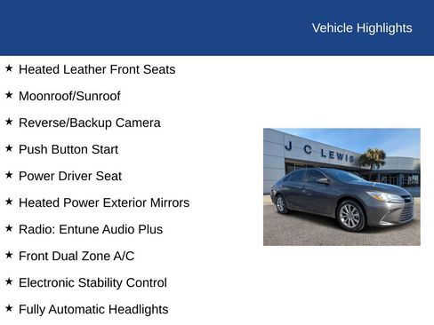 Used 2016 Toyota Camry XLE image 27