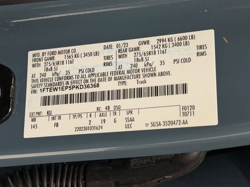 Used 2023 Ford F150 XLT w/ Equipment Group 302A High image 19