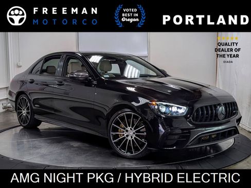 Used 2021 Mercedes-Benz E 53 AMG 4MATIC Sedan image 1