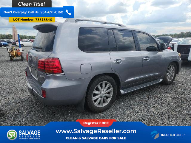 Used 2010 Lexus LX 570 4WD w/ Preferred Accessory Package image 4