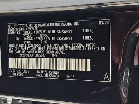 New 2026 Lexus RX 500h F Sport image 35