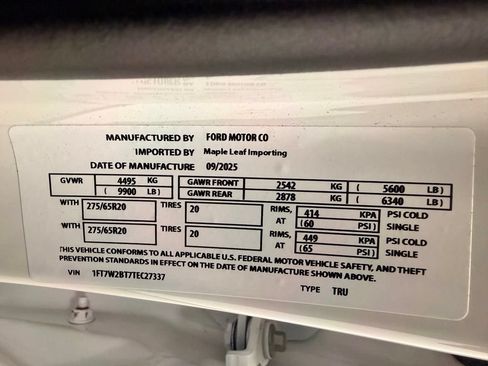 Used 2026 Ford F250 Platinum AWD/4WD image 64