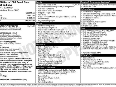 Used 2020 GMC Sierra 1500 Denali w/ Denali Ultimate Package RWD image 7