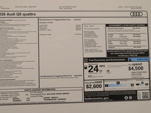 New 2026 Audi Q5 Premium AWD/4WD image 40