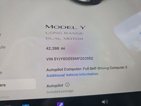 Used 2021 Tesla Model Y Long Range AWD/4WD image 11