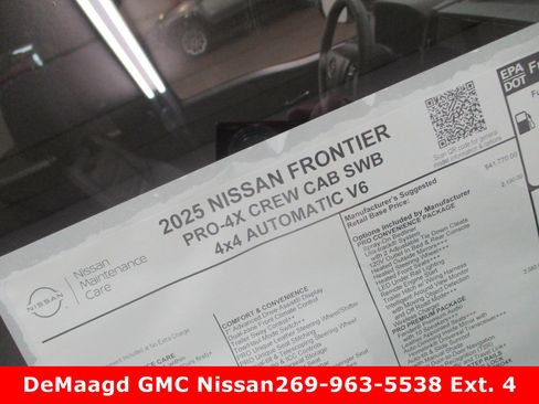 New 2025 Nissan Frontier PRO-4X w/ Pro Premium Package image 6