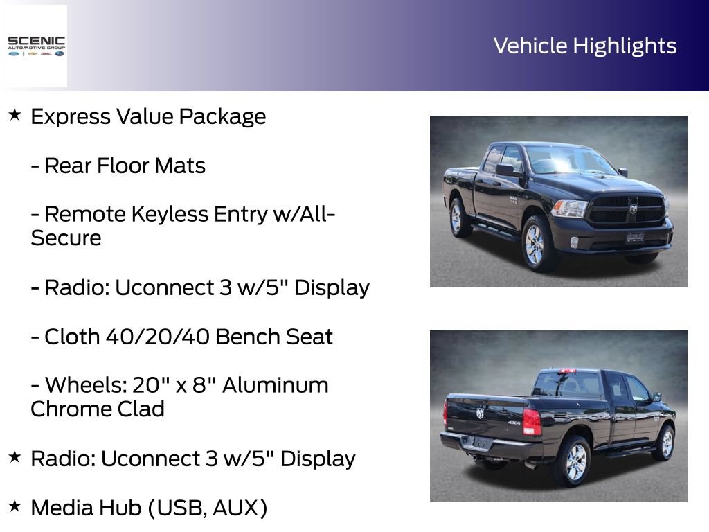 Used 2018 RAM 1500 Express w/ Express Value Package AWD/4WD image 15