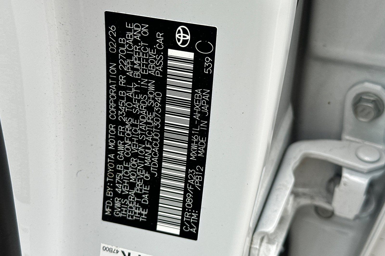 Certified 2026 Toyota Prius Plug-In Hybrid FWD image 55