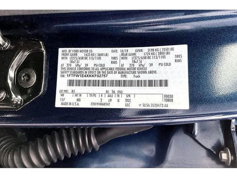 Used 2019 Ford F150 XLT w/ Equipment Group 302A Luxury image 19