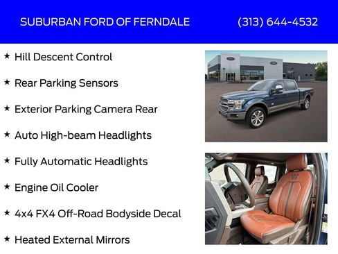 Used 2019 Ford F150 King Ranch w/ Trailer Tow Package AWD/4WD image 17