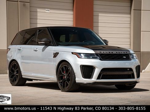 Used 2022 Land Rover Range Rover Sport SVR Carbon Edition AWD/4WD image 3