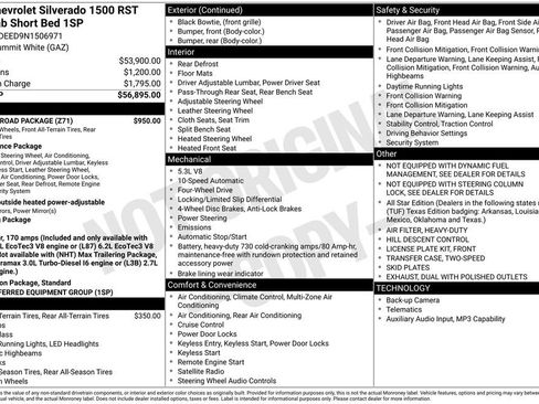 Used 2022 Chevrolet Silverado 1500 RST w/ Z71 Off-Road Package image 20