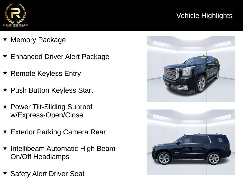 Used 2016 GMC Yukon Denali w/ Open Road Package AWD/4WD image 10