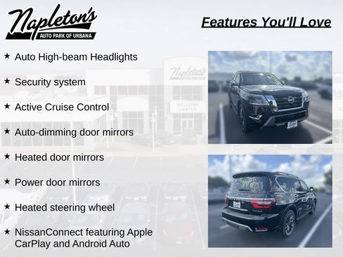Used 2021 Nissan Armada Platinum w/ Captain's Chairs Package AWD/4WD image 8