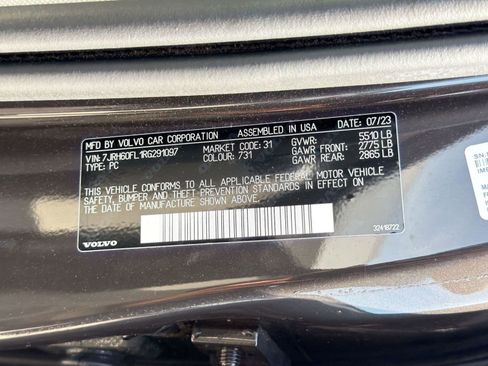Certified 2024 Volvo S60 T8 Plus w/ Climate Package AWD/4WD image 19