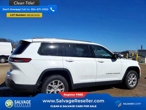 Used 2021 Jeep Grand Cherokee L Limited AWD/4WD image 4