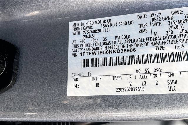 Used 2022 Ford F150 XL w/ STX Appearance Package AWD/4WD image 36