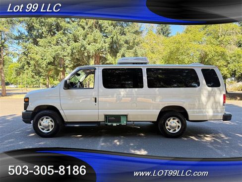 Used 2012 Ford E-350 and Econoline 350 Extended Super Duty w/ Commercial Cargo Van Pkg RWD image 1