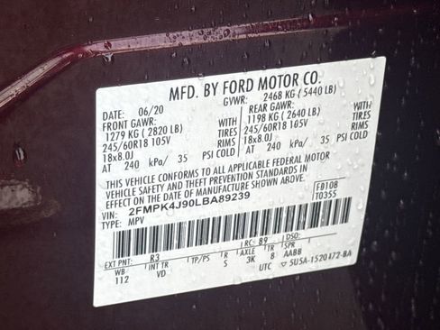Used 2020 Ford Edge SEL w/ Convenience Package AWD/4WD image 19