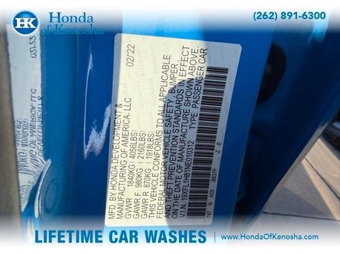 Used 2022 Honda Civic Sport Touring image 3