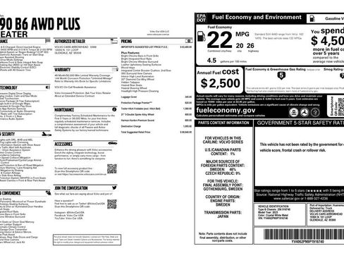 Used 2023 Volvo XC90 B6 Plus w/ Protection Package Premier image 2