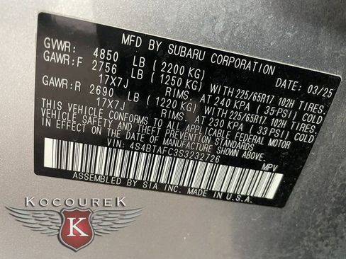 Used 2025 Subaru Outback Premium image 27