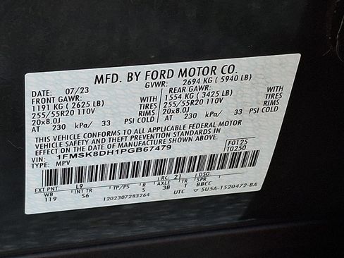 Certified 2023 Ford Explorer XLT w/ Equipment Group 202A AWD/4WD image 26