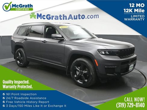 Used 2024 Jeep Grand Cherokee L Limited w/ Black Appearance Package AWD/4WD image 1