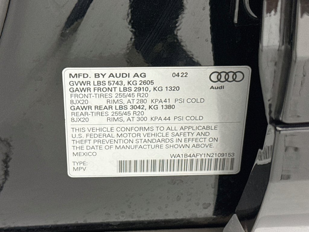 Used 2022 Audi SQ5 Premium Plus AWD/4WD image 34