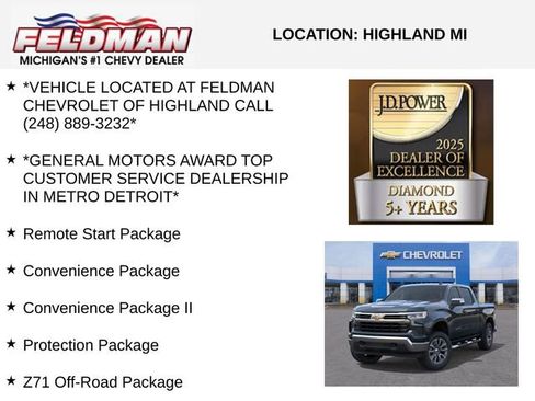 New 2026 Chevrolet Silverado 1500 LT w/ Z71 Off-Road Package AWD/4WD image 3
