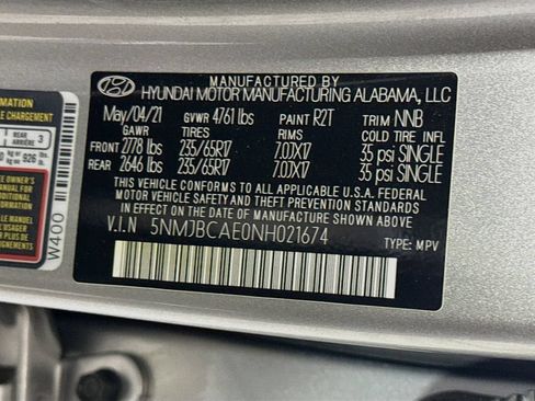 Used 2022 Hyundai Tucson SEL AWD/4WD image 34