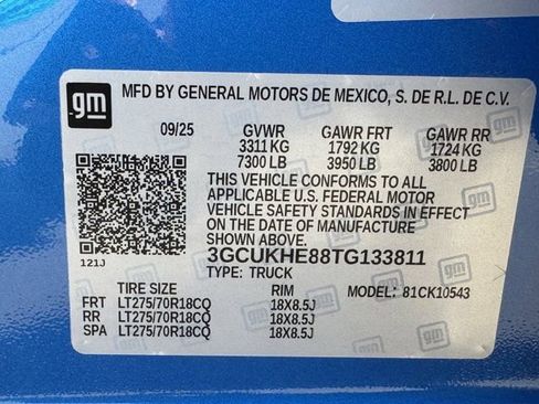 New 2026 Chevrolet Silverado 1500 ZR2 w/ Dark Appearance Package image 27