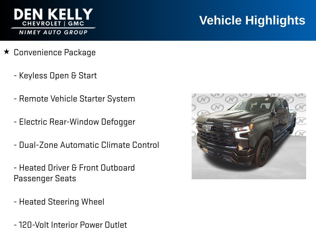 Used 2024 Chevrolet Silverado 1500 RST w/ Dark Appearance Package AWD/4WD image 10