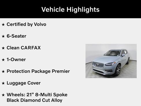Used 2024 Volvo XC90 B6 Ultimate w/ Protection Package Premier AWD/4WD image 5