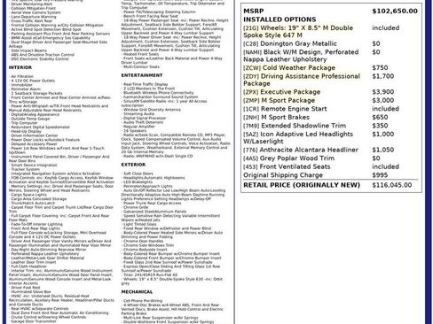 Used 2020 BMW 750i xDrive w/ Executive Package image 3