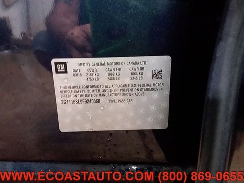 Used 2015 Chevrolet Impala LT w/ Convenience Package image 19