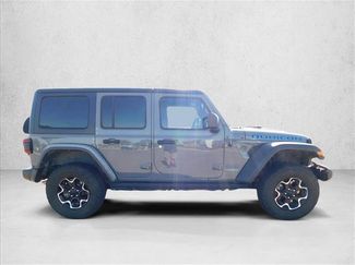 Used 2021 Jeep Wrangler Unlimited Rubicon 4xe w/ Steel Bumper Group AWD/4WD video 4