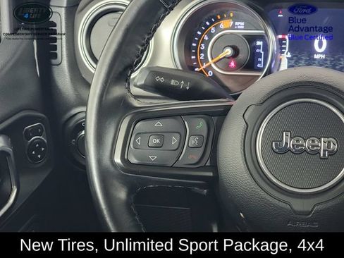 Used 2021 Jeep Wrangler Unlimited Sport AWD/4WD image 25