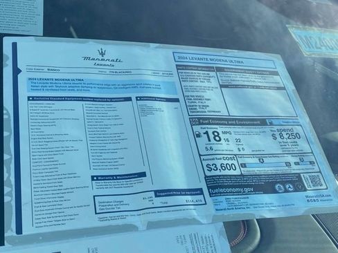 Used 2024 Maserati Levante Modena Ultima image 49