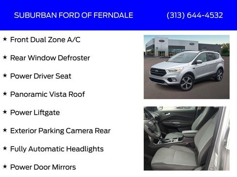 Used 2017 Ford Escape SE w/ Equipment Group 201A image 13