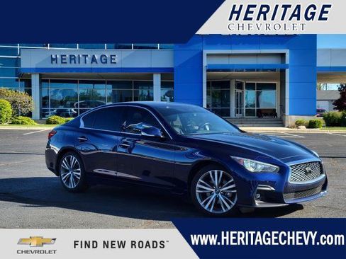 Used 2021 INFINITI Q50 Sensory AWD/4WD image 1