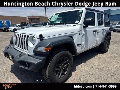 Used 2024 Jeep Wrangler Unlimited Sport AWD/4WD image 1