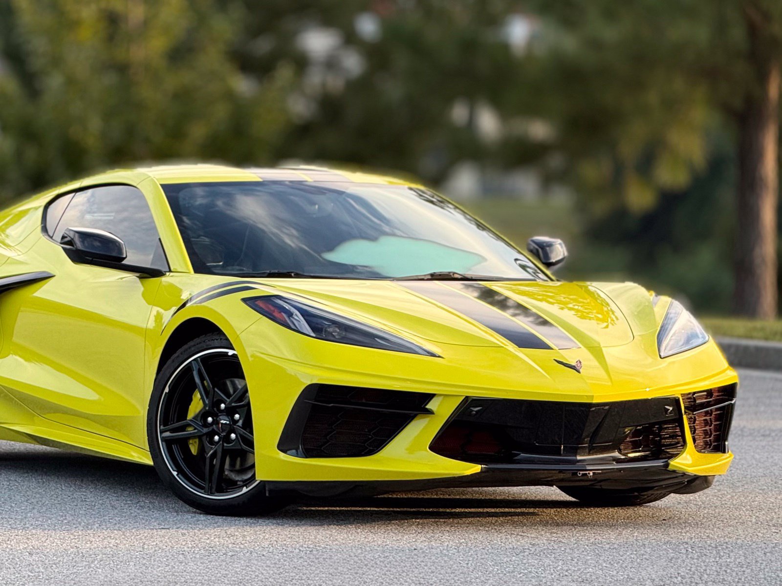 Used 2021 Chevrolet Corvette Stingray Preferred Cpe w/ Battery Protection Package RWD image 39